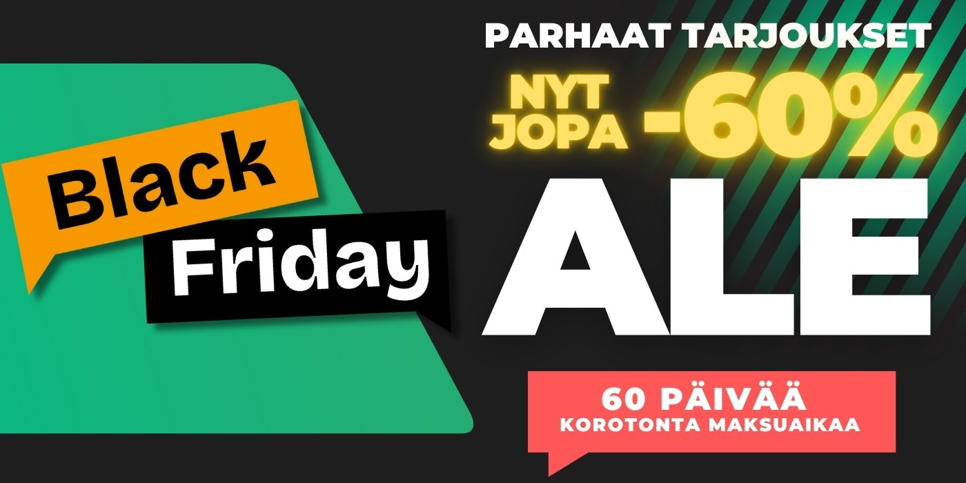 PREECO BLACK FRIDAY ALE JOPA YLI -50%